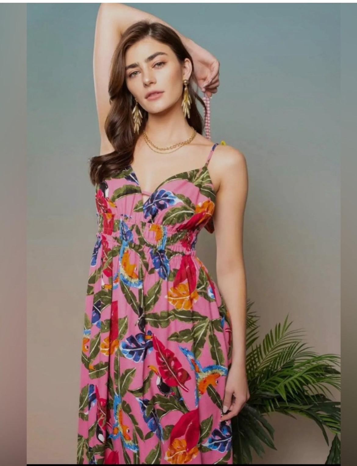 Baha Tropical Dress